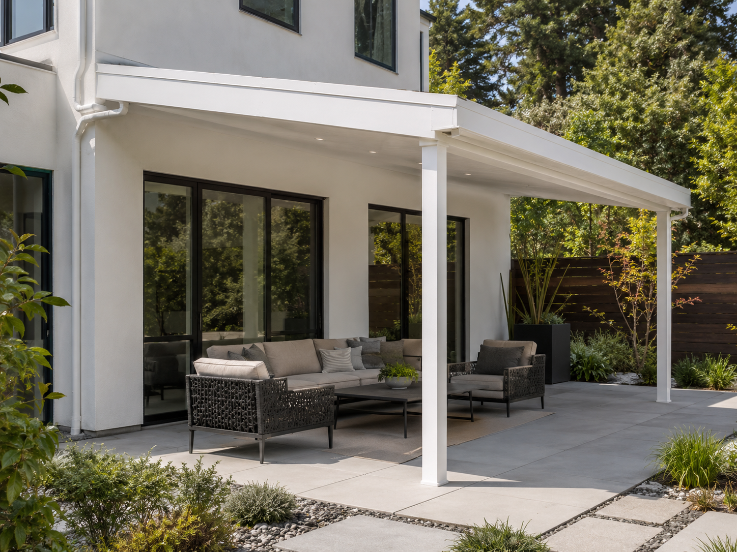 Insulated patio cover